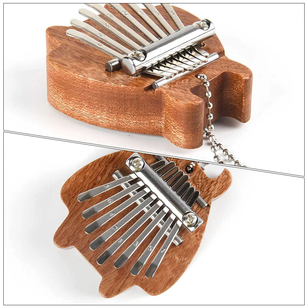 

Wooden Thumb Piano Finger Kalimba Instrument Exquisite Hand Portable for Adults