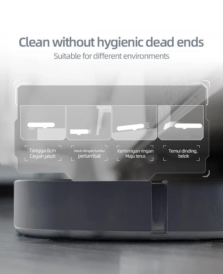 Household Electric Automatic Cleaning Dust Collector Mopping and Sweeping Robot Vacuum Cleaner