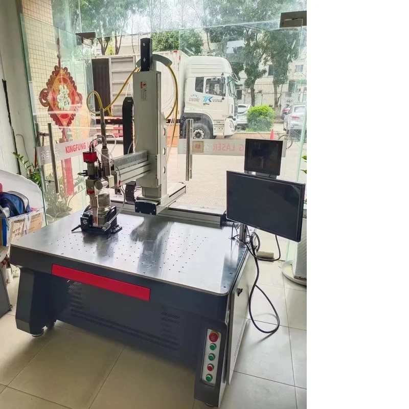 Mesin Las Laser Platform Lengan Robot Bingkai Aluminium Otomatis