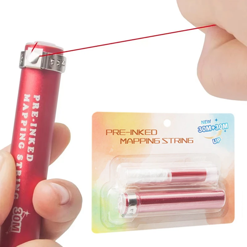 30M Mapping Pre-ink String Microblading Tattoo Brows Marker Line Positioning Tools Replaceable Cores Dyeing Thread Set Tools