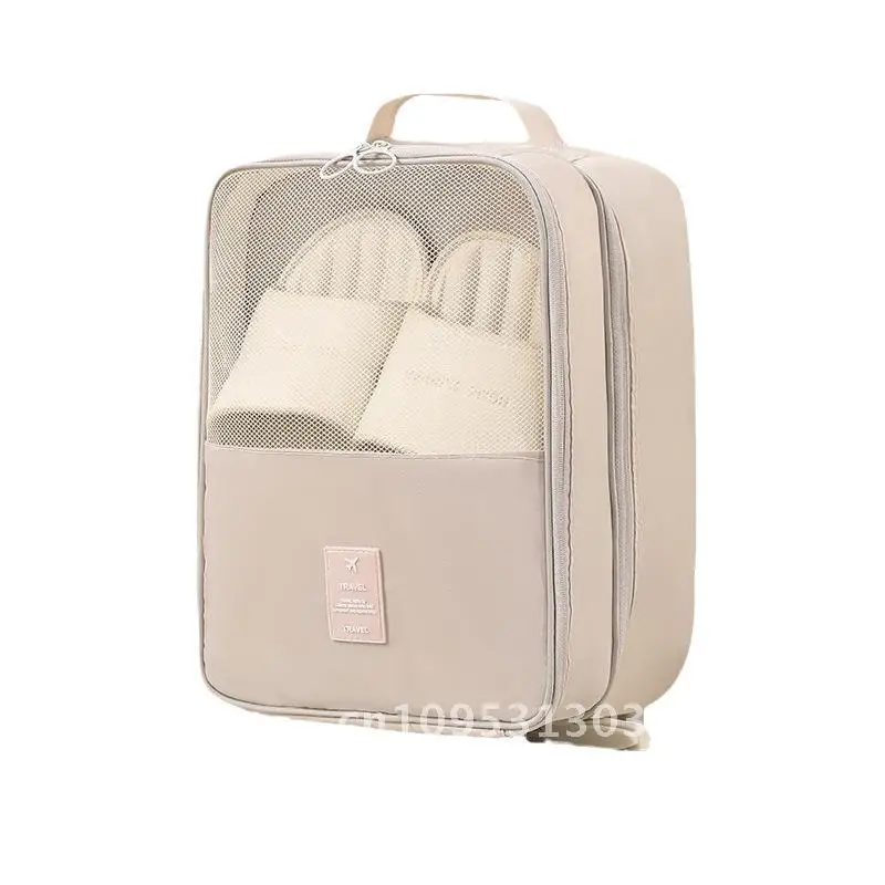 

Twill Oxford Shoe Storage Bag Multi-Position Travel Shoe Storage Bag Modern Minimalist Handbag Style for Bedroom & Travel