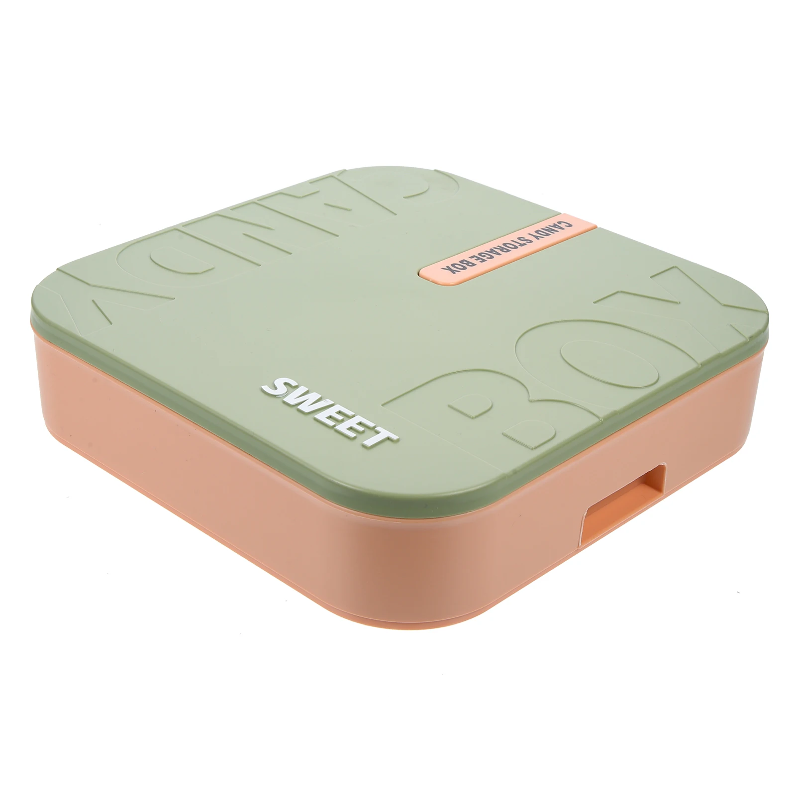 

Plastic Snack Container Dry Fruit Box Tray Lightweight Green Easy Clean Storage Kitchen Picnic Party Household Storage Tools