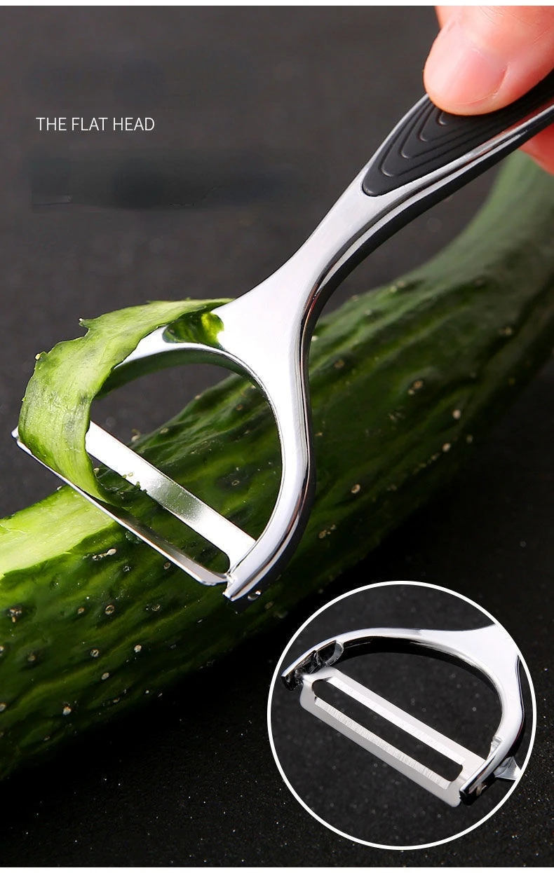 1PC Stainless Steel Vegetable Peeler Potato Peeler Multi-function Carrot Grater Fruit Tools Kitchen Accessories Cuisine Pelador