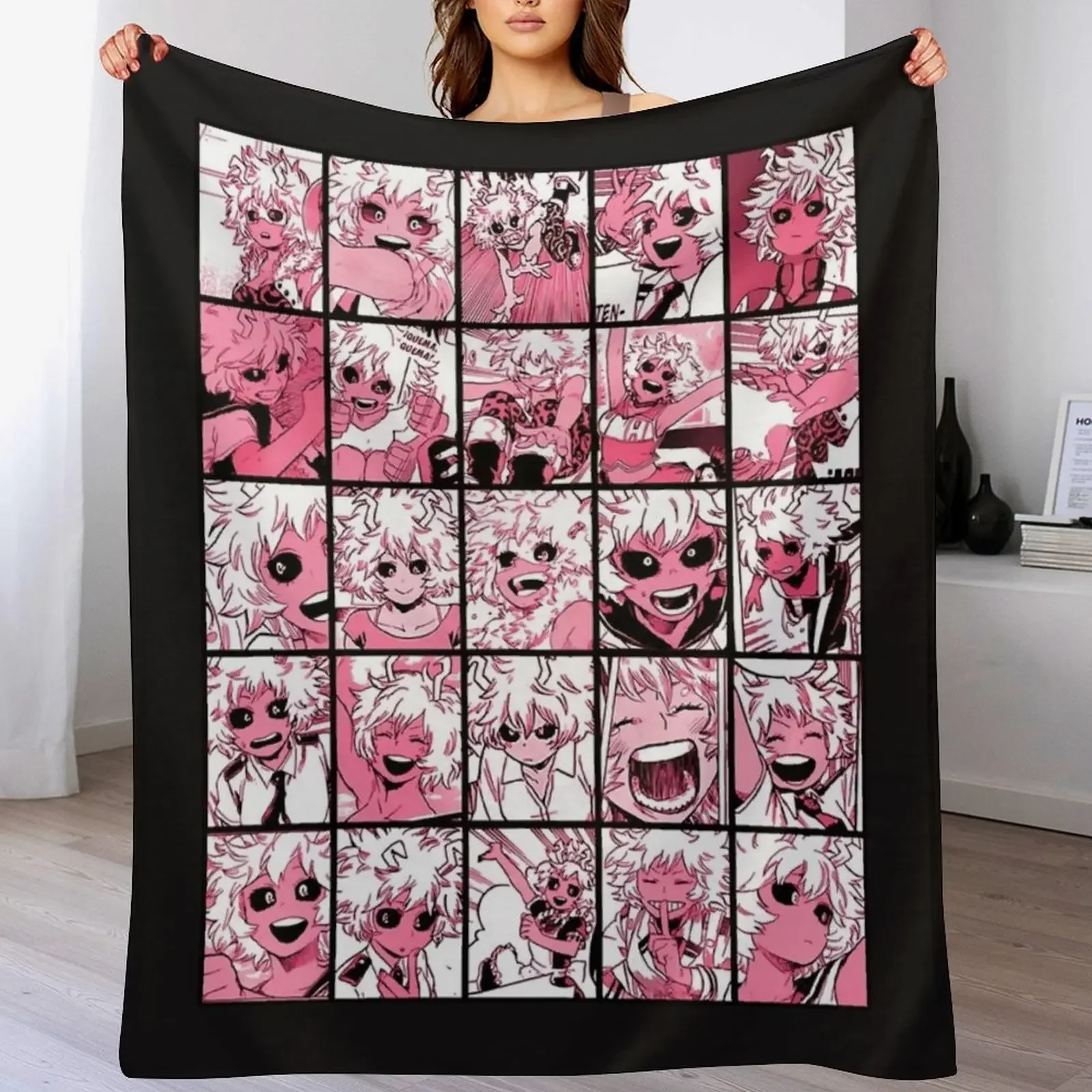 

Mina Ashido Collage - color version Classic Throw Blanket christmas decoration Furrys Decorative Sofa funny gift Blankets