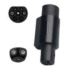 EV Charger Adapter Car Accessories IEC 62196 Standard Type 2 to Tesla Charger Adapter Electric Vehicle Charging Converter