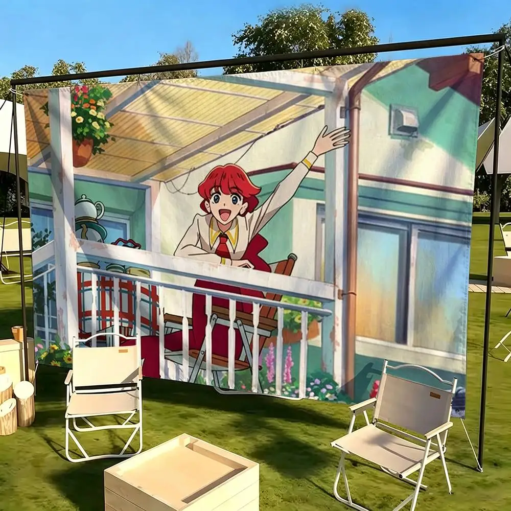 Goodbye L-Lara Anime Flags Wall Hanging Tapestry Outdoor Garage Room Decorative flag Background Blanket