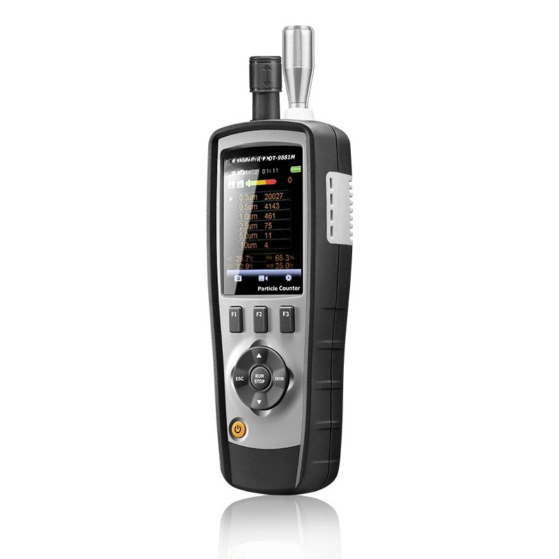 

Dust particulate matter detector, cleanliness tester, air quality concentration detection DT-9880