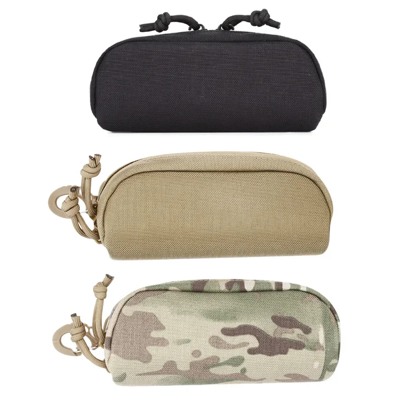 Nylon Hard Eyeglasses Bag Outdoor Hunting Sunglasses Case Molle Glasses Pouch Goggles Storage Box Eyewear Case  Eyeglass Case