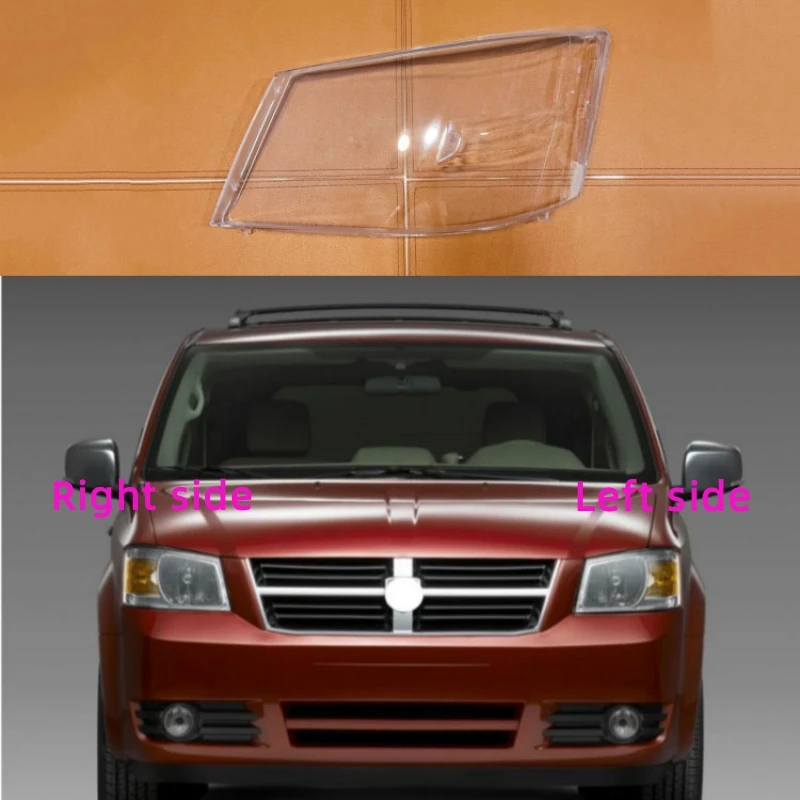 

For DODGE CARAVAN Car Headlight Shell Cover Replacement Headlamp Lens Headlight Glass