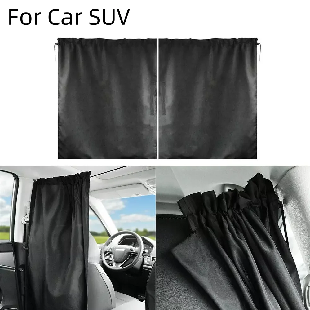 

Car Isolation Curtain Sealed SUV Cab Partition Protection Car Air-conditioning Sunshade and Privacy Curtain Side Window Covers