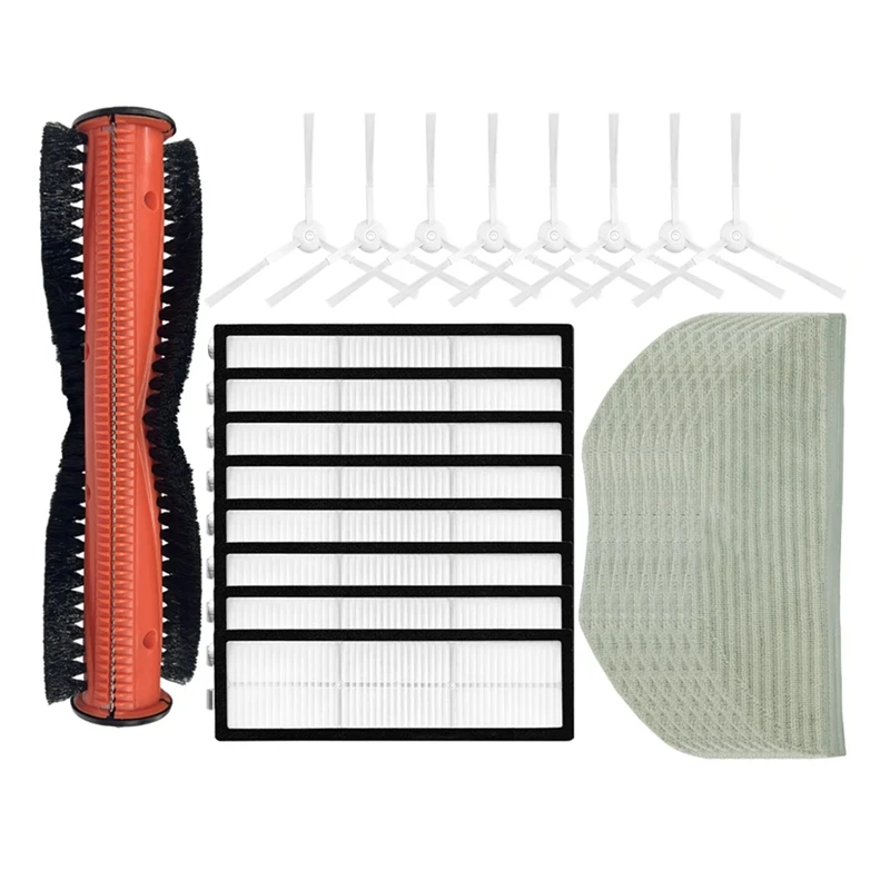 For Xiaomi Robot Vacuum S10T STFCR01SZ Robotic Vacuum Cleaner Main Brush Mop Cloth Side Brush HEPA Filter Parts Accessories