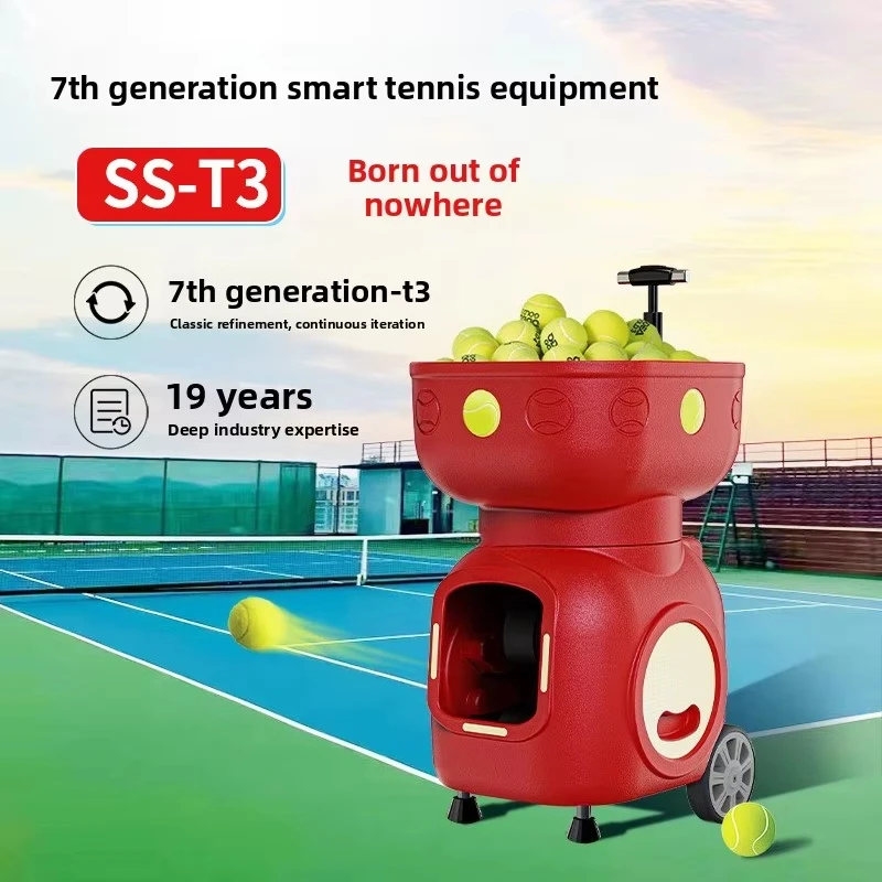 Tennis Ball Serving Machine  T3 Serve Machine Intelligent Advanced Training Private Practice Multi-mode Teaching