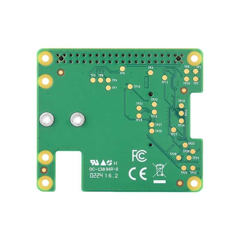 

Плата расширения SSD для Raspberry Pi 5 Pcie To M.2 HAT+ Nvme Gen2 Gen3 для 2230 2242 Nvme M.2 SSD-B12B
