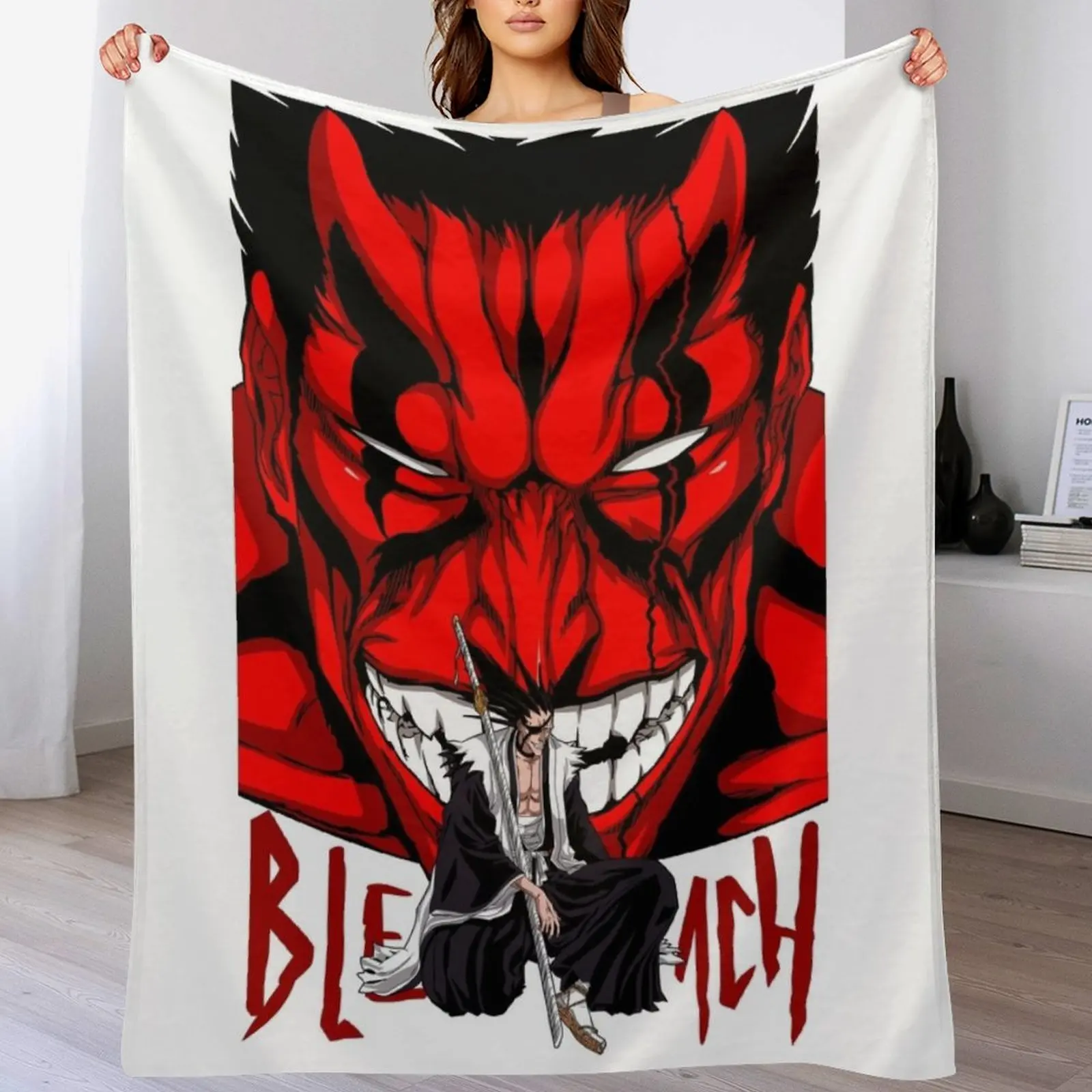 

the savage leader Throw Blanket All Season Lightweight Soft Blanket for Bed