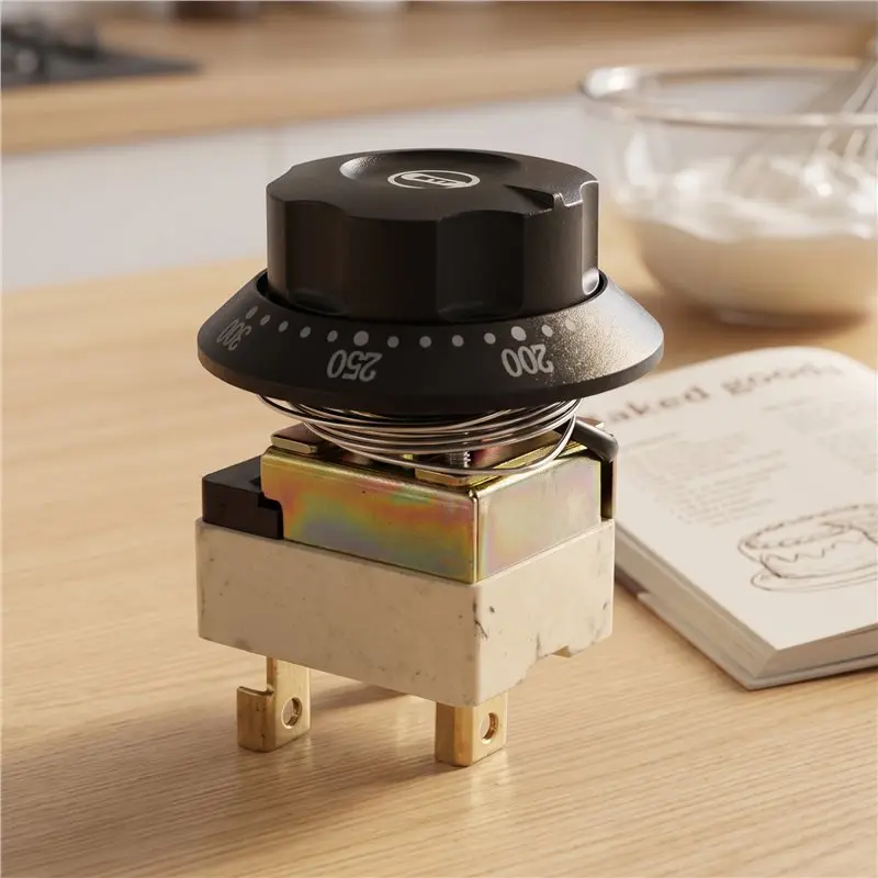 A69T Rotary Electric Oven Thermostat Switch 50-300 Degree Celsius Temperature Control Replacement Part