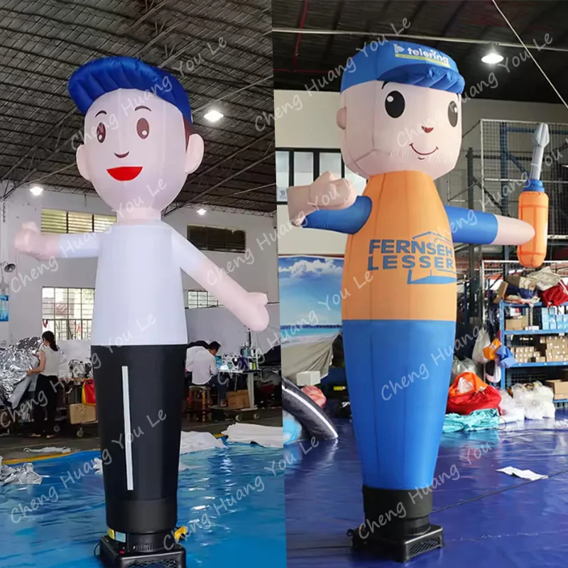 

Store mall shop advertising promotion activity inflatable wave hand dancer 2.5m heigh wash car decoration balloon man