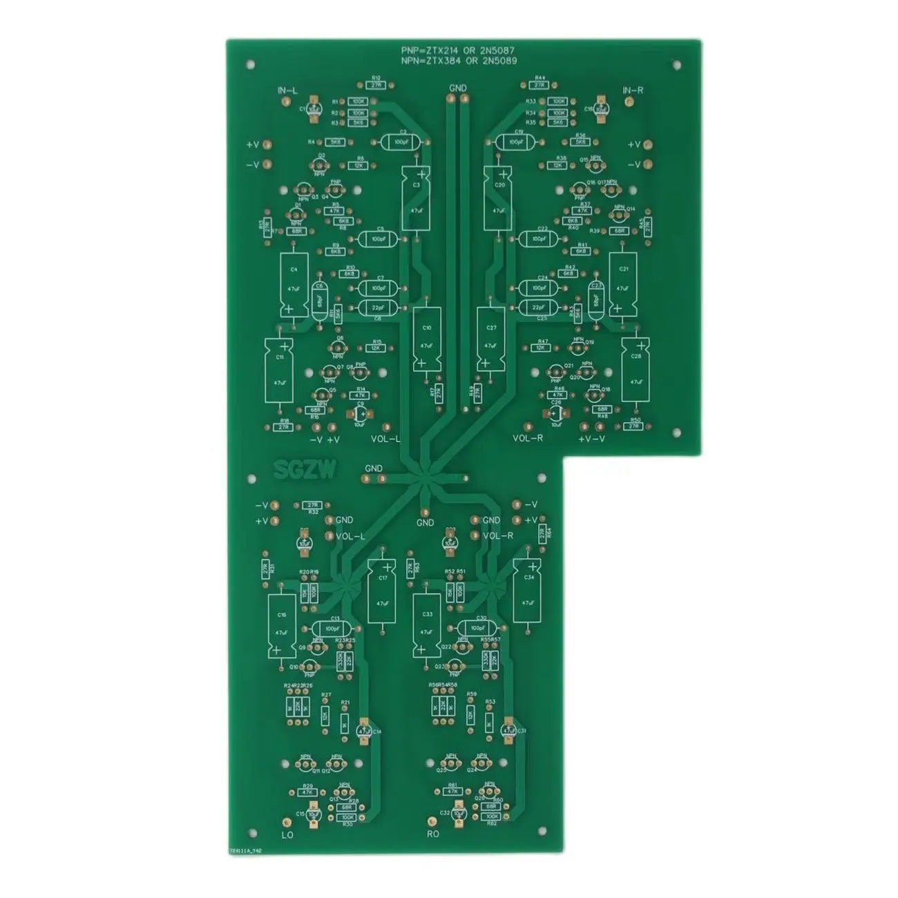Referenz Naim NAC552 HiFi Vorverstärker PCB DIY Home Audio Vorverstärkerplatine