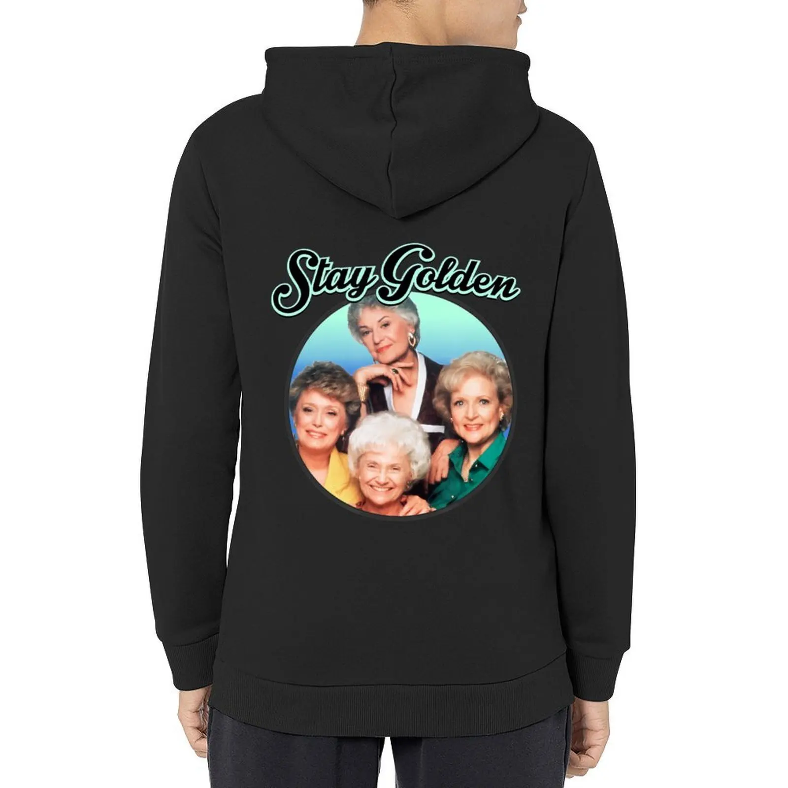 

The Golden Girls Stay Golden Vintage Hoodie men's autumn clothes men's winter sweater men wear autumn men's hoodies
