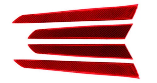 For Modified Carbon Fiber Door Slat Decoration of Old Mercedes-Benz C-class Interior (w204 2007-2013)
