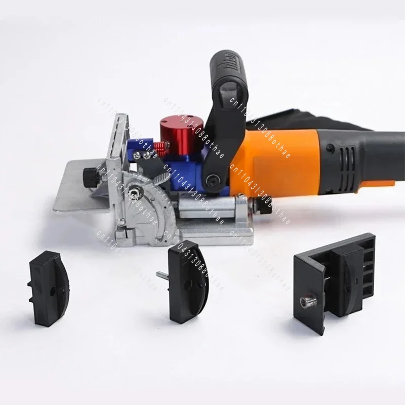 220v Household Connection Cabinet Straightening Punching Tenoning Machine Handheld Lamino Home Improvement Slotting Machine