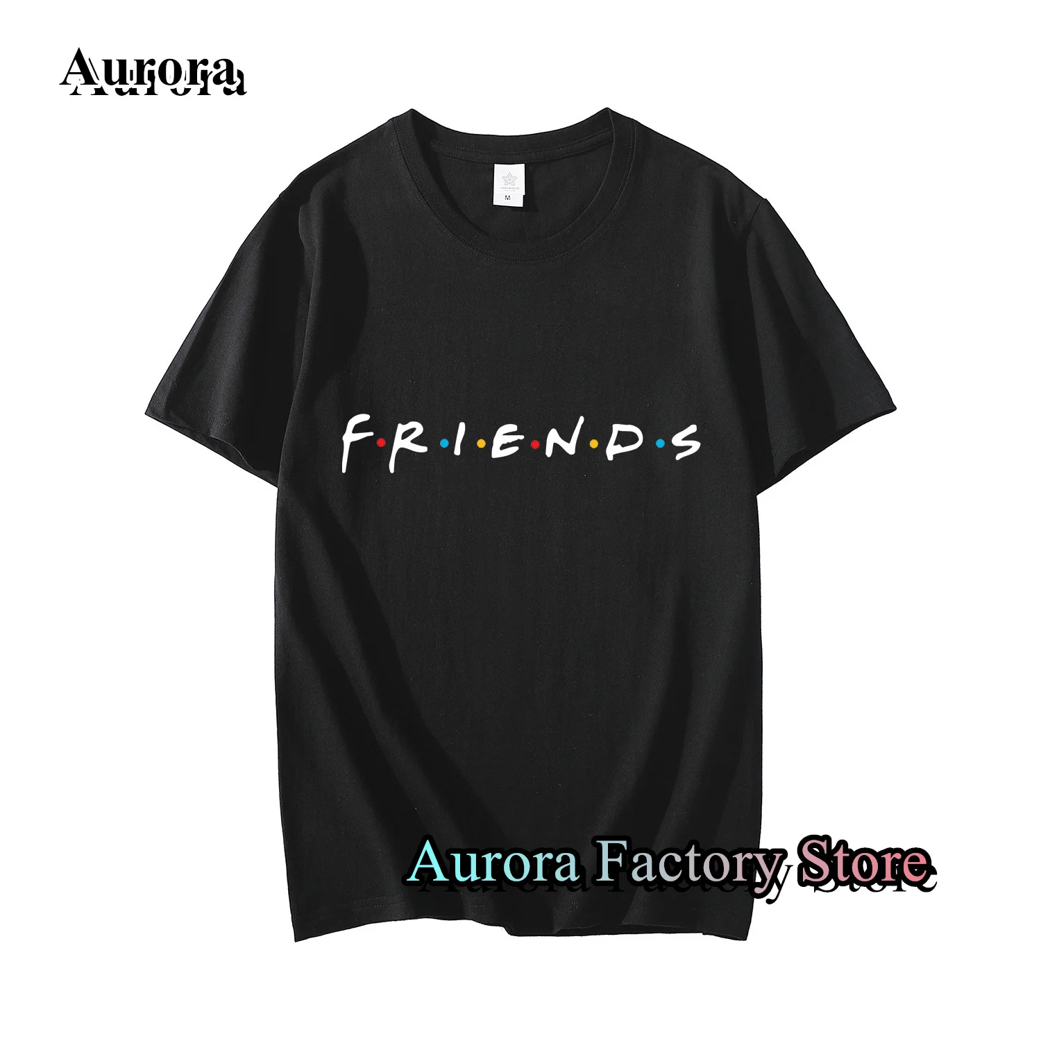 Friends TV Show T-Shirt Men Summer Cotton Tops Tees Letter Printed Clothing Cool Short Sleeve Streetwear Women Harajuku T-Shirt