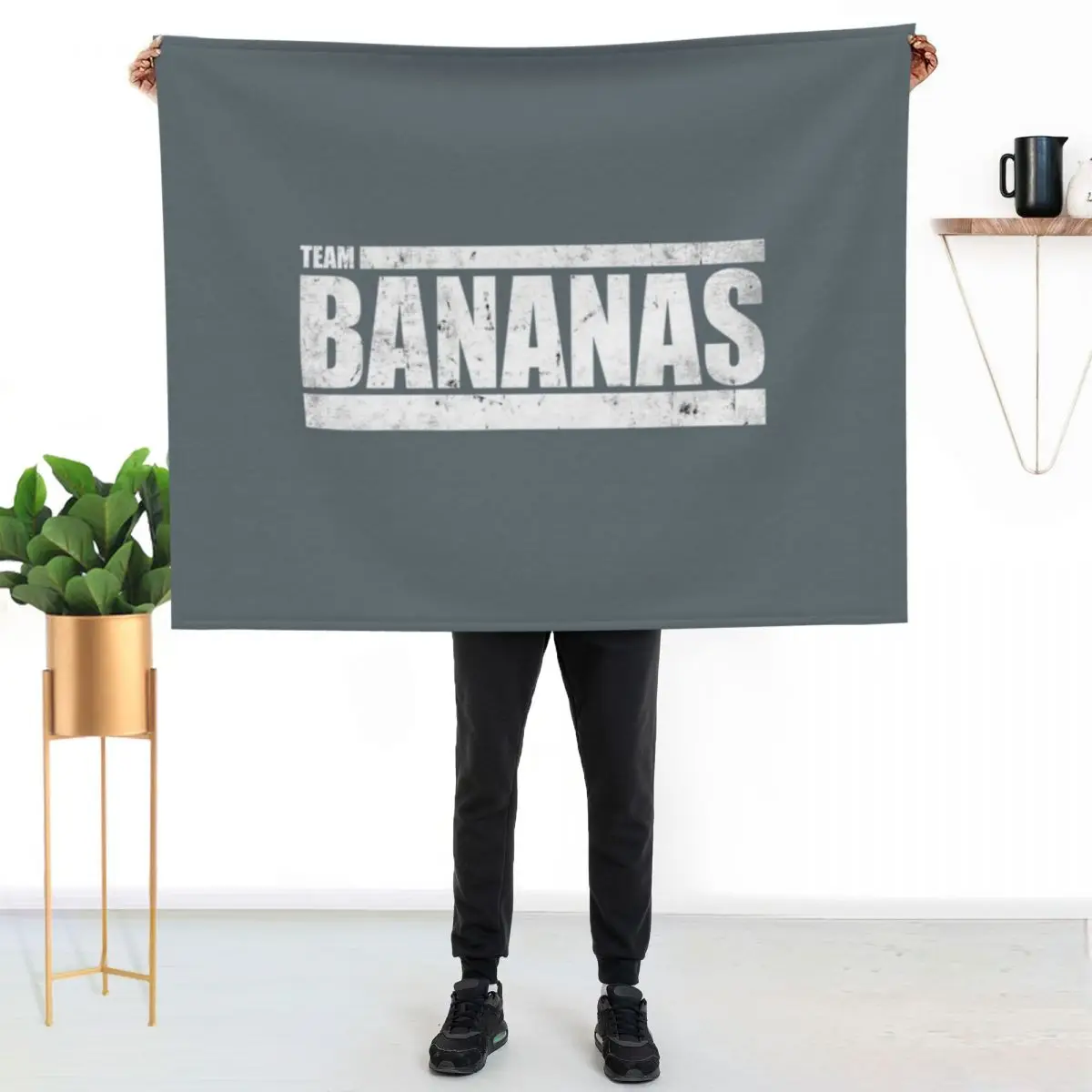 The Challenge MTV Team Bananas Throw Blanket Lightweight Warm Blanket for Travel Camping