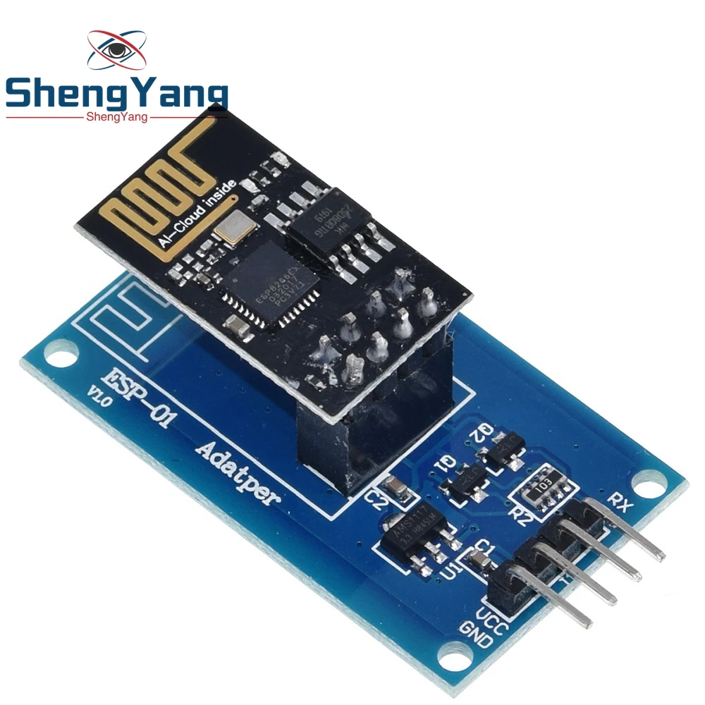 tzt-esp8266-Модуль-адаптера-esp-01-33-В-5-В-esp01-breakout-Адаптеры-для-печатных-плат-совместимые-для-arduino