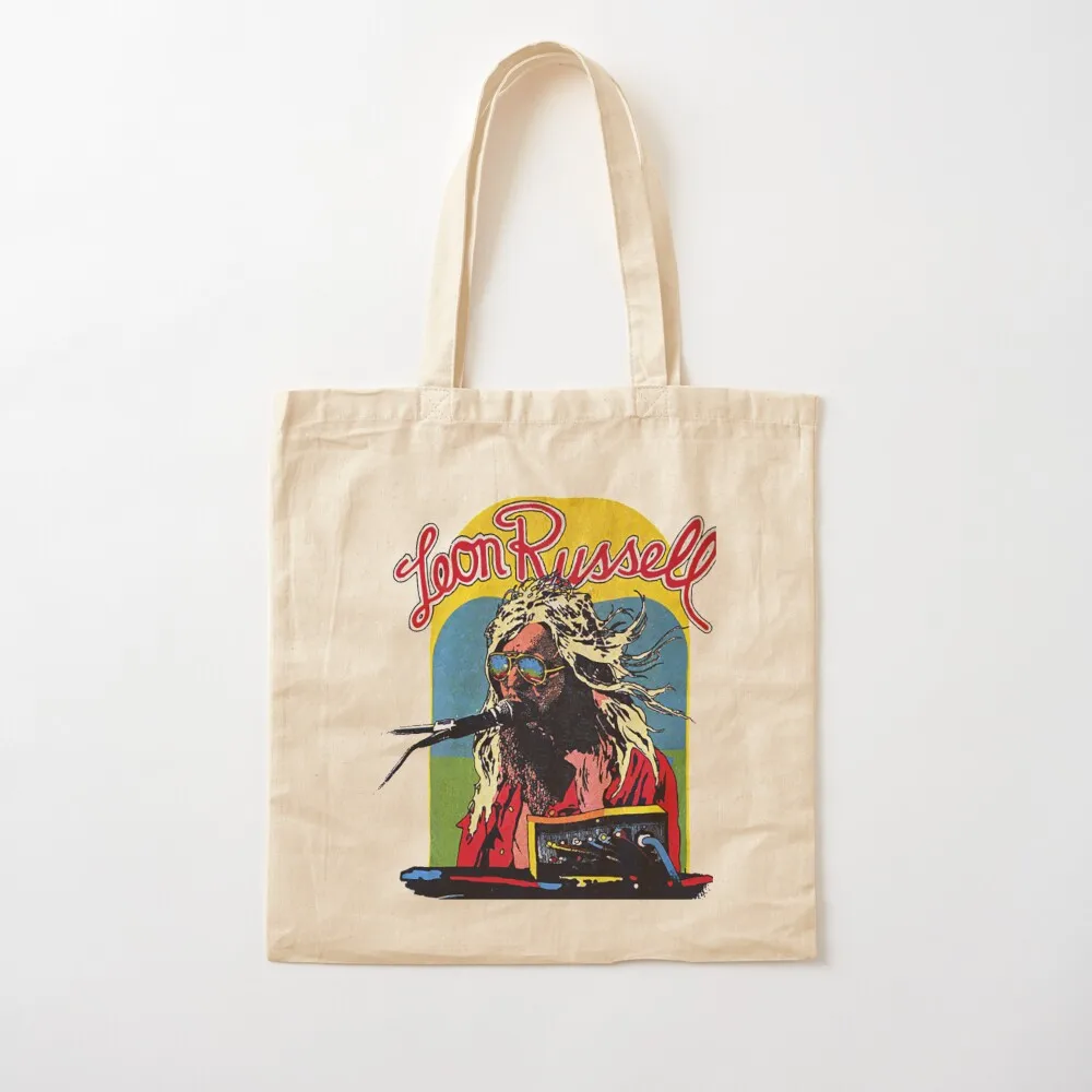 ليون راسل تي شيرت ليون راسل حمل حقيبة حقيبة قماش امرأة حقائب نسائية حقيبة كبيرة حقائب نسائية #2