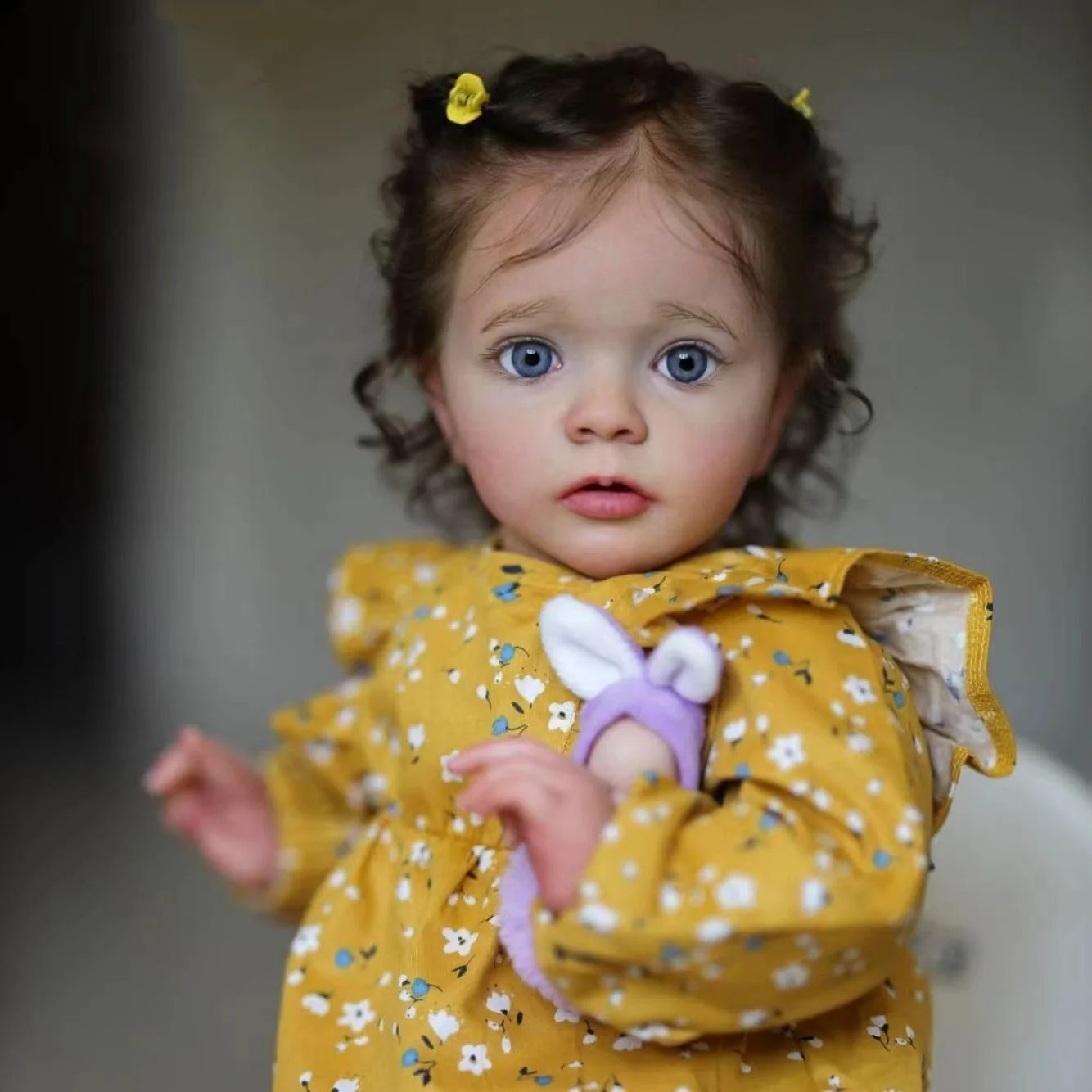 

Handmade Reborn Baby Doll 50cm Realistic Silicone Newborn Girl Soft Touch Lifelike Design Sweet Infant Appearances Collectible