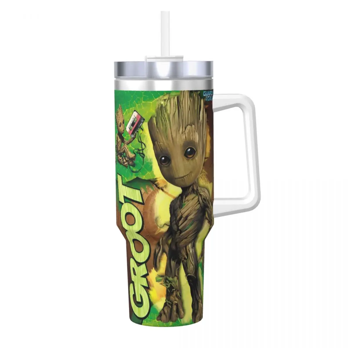 Stainless Steel Tumbler Guardians Of The Galaxy Thermal Mug Insulated Cold and Hot Car Mugs Travelist Custom Water Bottle