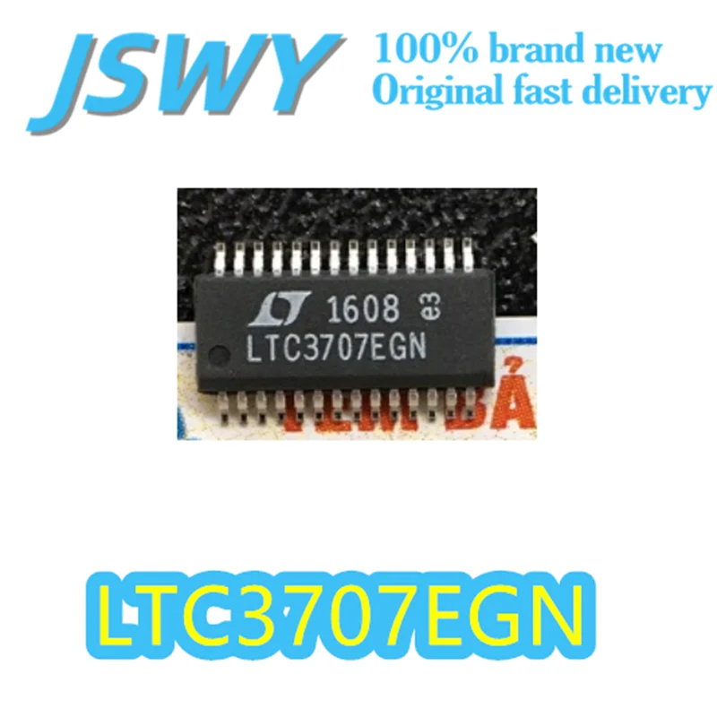 

(5/50 pieces) LTC3707EGN Patch SSOP-28 High Efficiency Synchronous Step-Buck Controller Original Electronics Quick Shipping