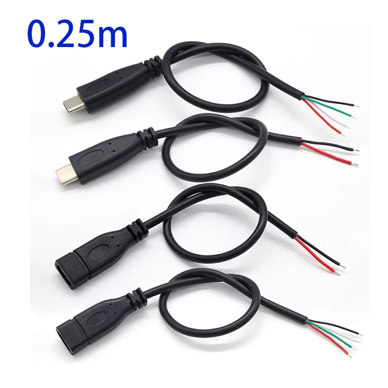 Рисунок 5 - 0,25 м USB Type C Мужской Женский