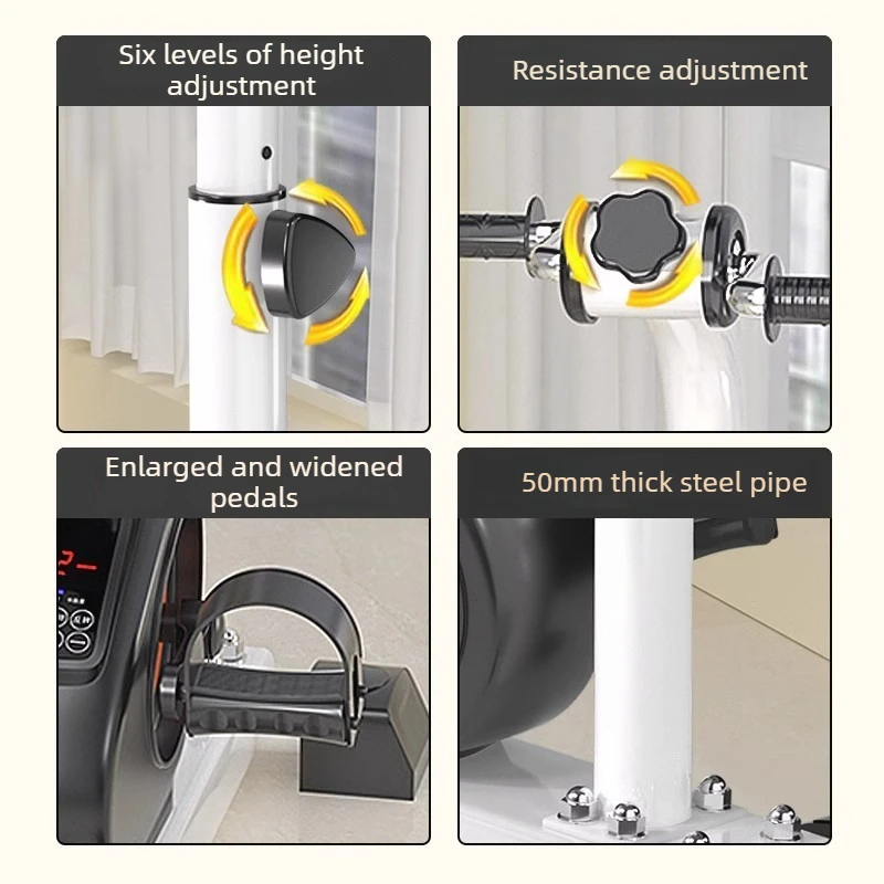 Household Resistance Fitness Equipment, Upper and Lower Limb Electric Rehabilitation Training , Bicycle-type Training Device