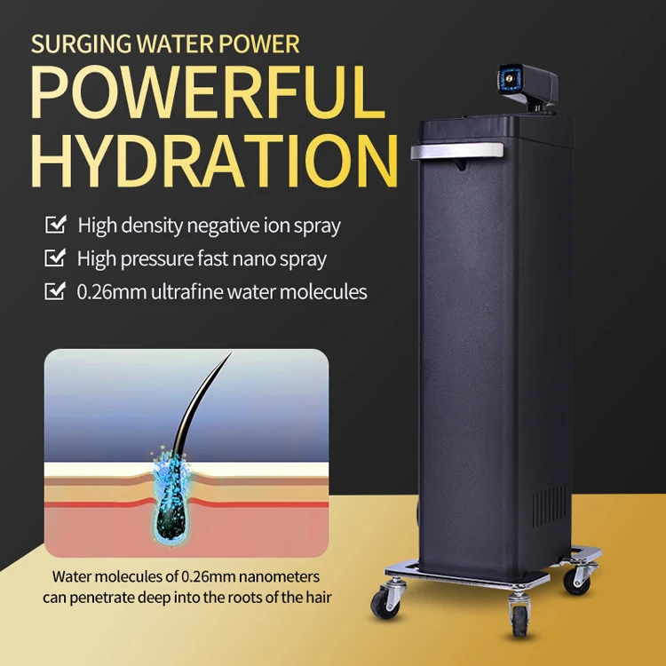 Salon Barber Shop Professional Multi-Function Ozone Spa Care Nano Spray Micro Mist Hair Steamer Machine