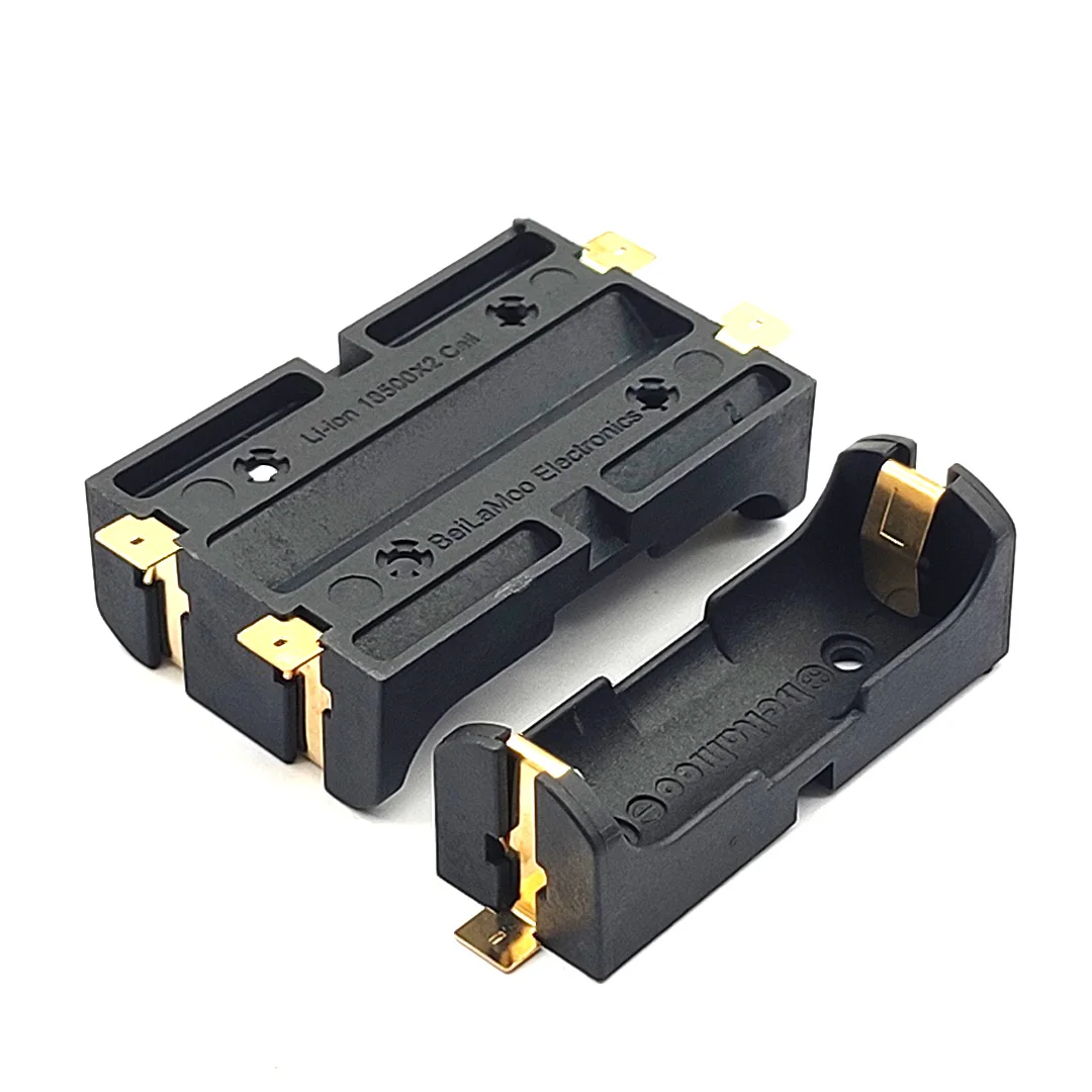 18500 Battery Holder 18500 SMT SMD 18500 Battery Storage Case 1/2 Slot 18500 Battery Box