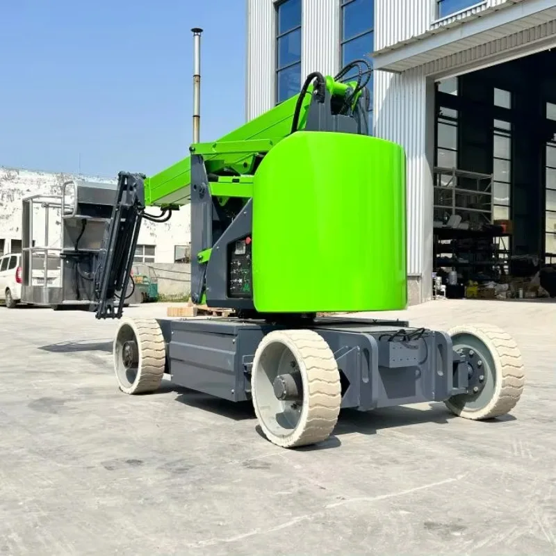 Henan YG Manufacturer Self-Propelled Lift Platform 11M 20M Articulated Boom Lift Order Picker Construction Machinery