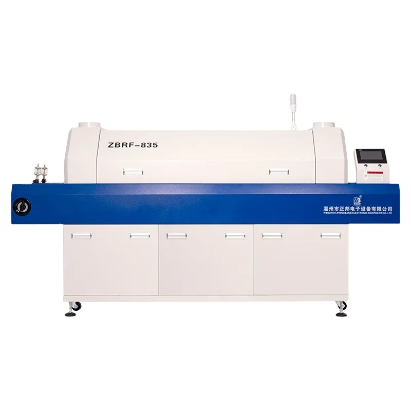 ZHENGBANG Hot sell good quality smt Reflow Soldering Oven Mesh and Rail ZBRF835 for SMT assembly