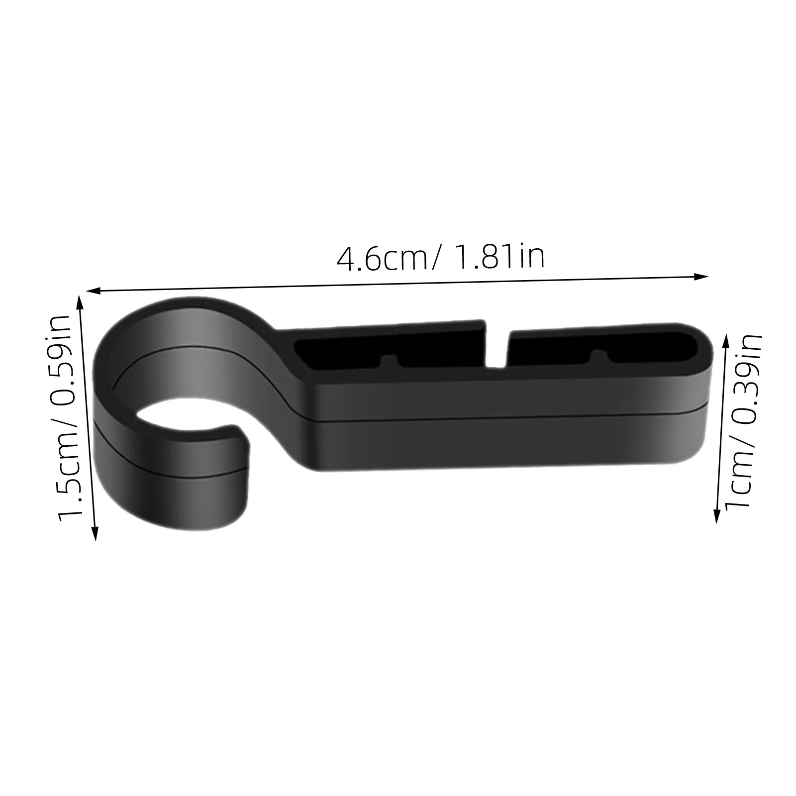 10Pcs Hard Hat Light Clip Mount for Headlamp Lamp Clip Secure Attachment Lightweight Easy Setup Hard Hat Accessories