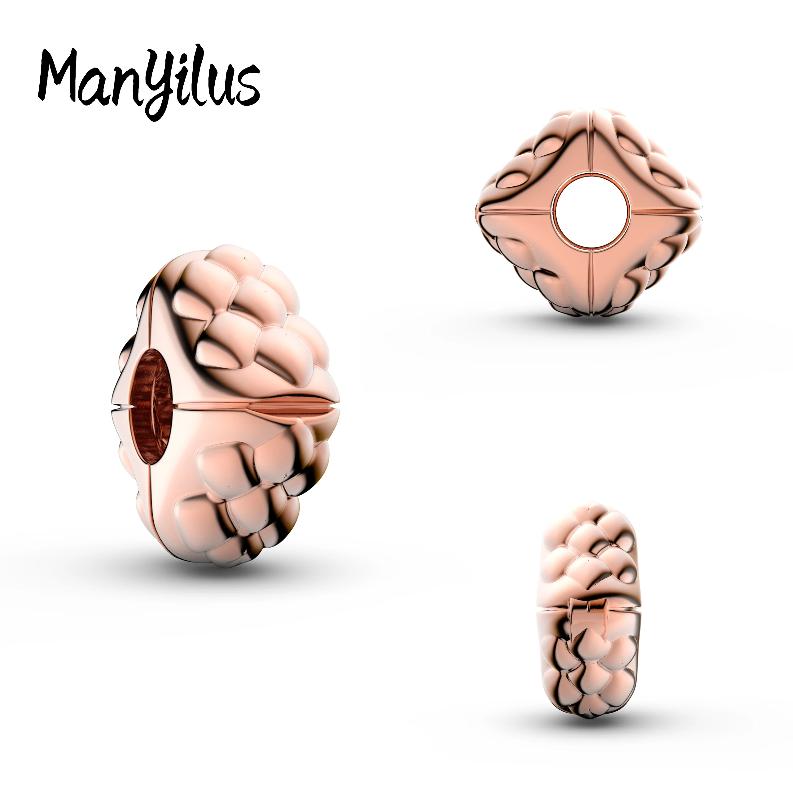 

Manyilus Charms Plata 925 Charms 925 Originales Bracelets Bag Charm Jewelry Women's Accessories Bracelet Earrings Pendant K Gold