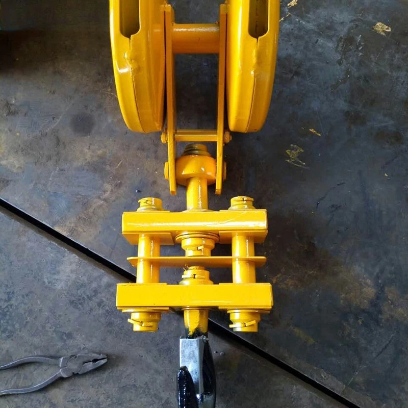 Single and double girder crane insulated wire rope hooks, spot supply insulated hooks for electroplating plants