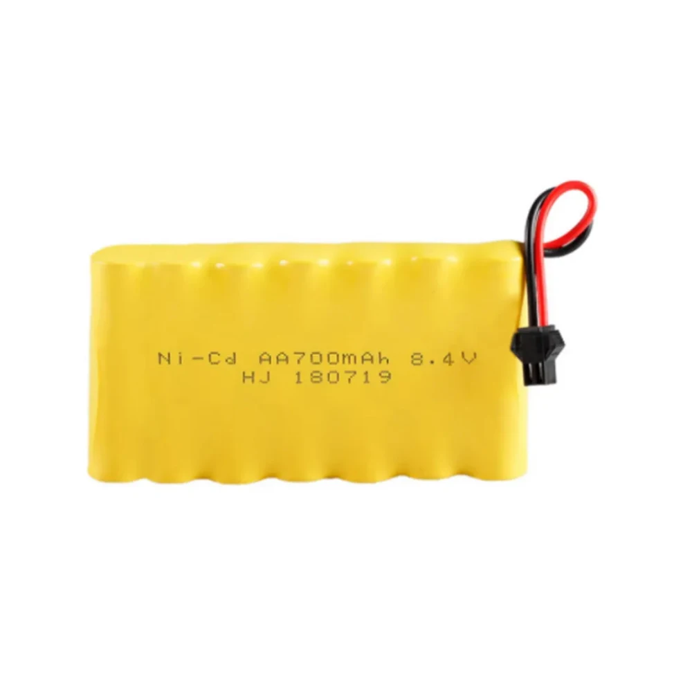 8.4V 700/1400/2400/2800mAh/3000/4500mah NiMH NiCD Battery For Rc Cars Trucks Robot Boats Toys AA 8.4v Rechargeable Battery Pack