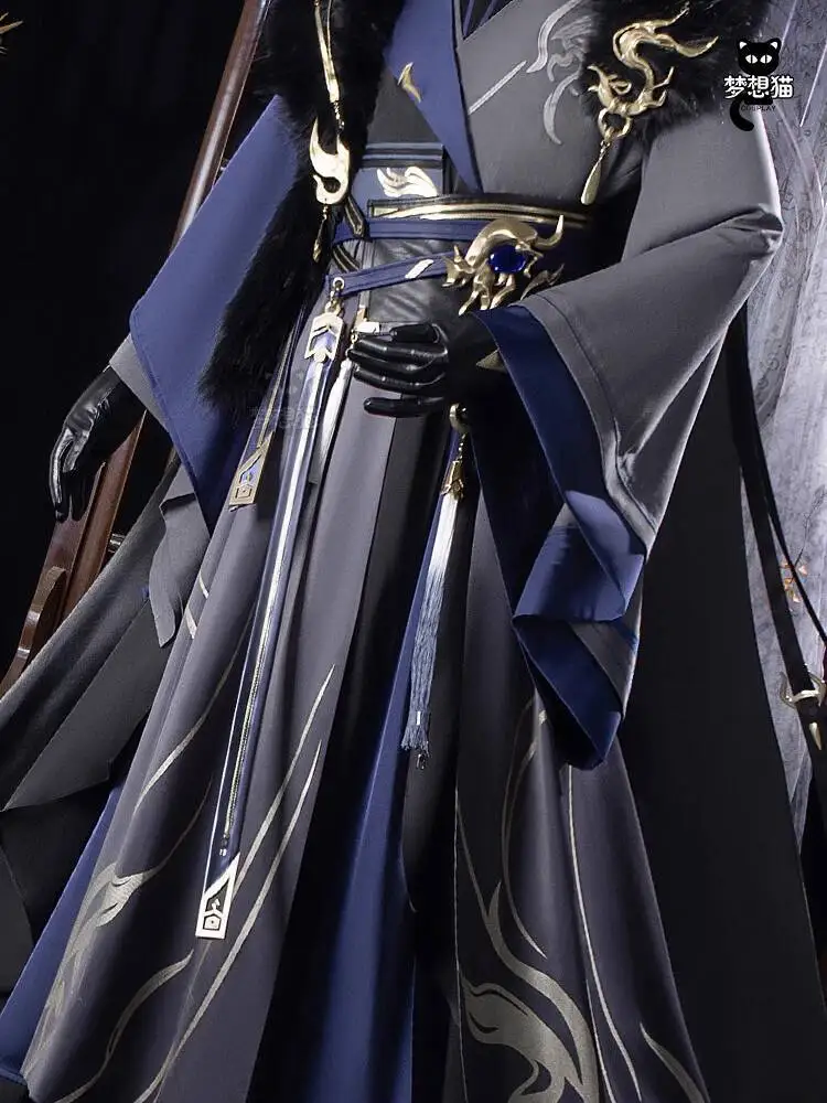 اسم الرمز الجديد: يوان فييستا كرنفال الهالوين كوس كوسبلاي فو رونغ سيما يي خدمة مشتقة من الفرو الشتوي الملابس المشتقة