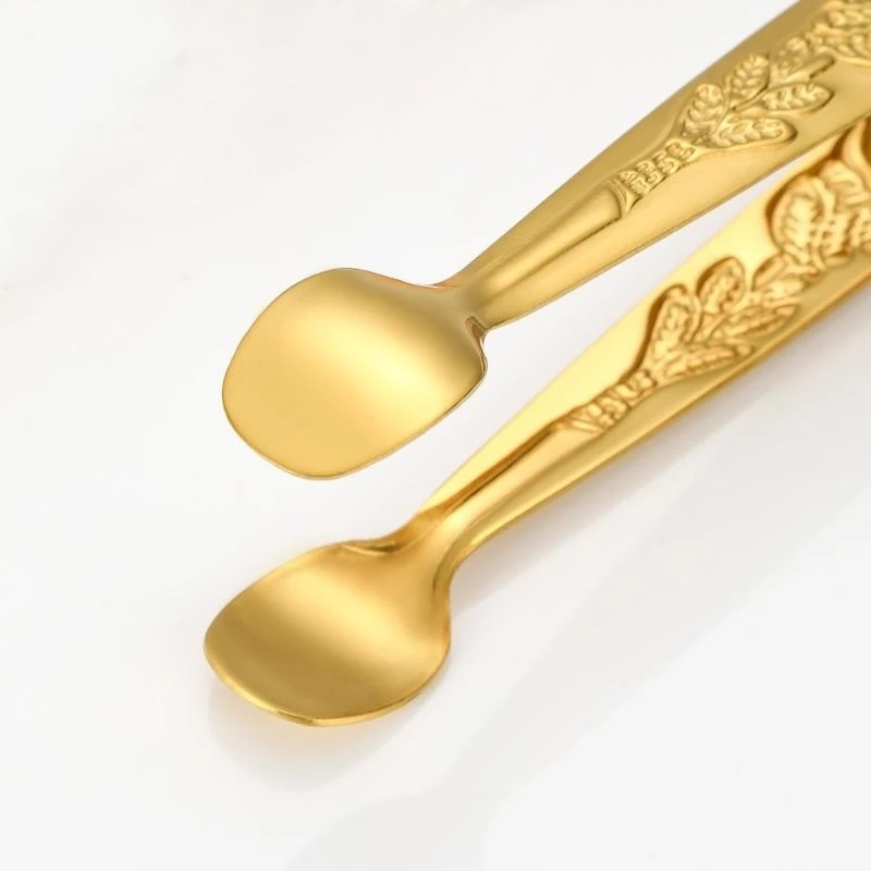 M4YC Stainless Steel Ice Tongs Non-Stick Bread Tongs Serving Tongs with Teeth Bar Sugar Ice Tongs Bar Kitchen Serving Tongs