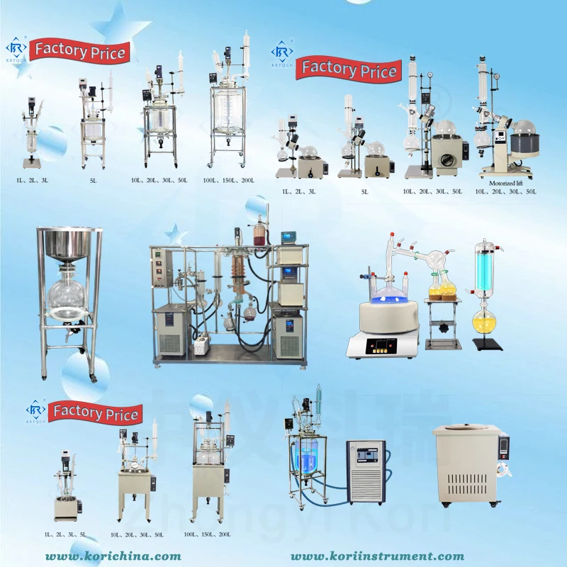 مختبر الكيمياء فراغ مسار قصير Dis-til-la-tion Set Di-st-illat-ion مع استعادة A-lc-o-hol