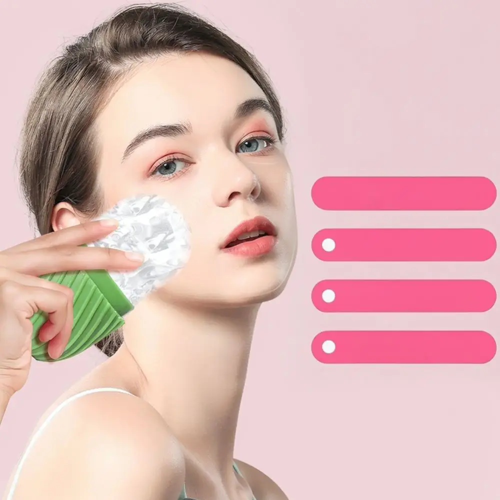 Silicone Facial Ice Massager Mold Skin Care Tool Cold Therapy For Face Contouring Puffiness Removal Beauty Care Device