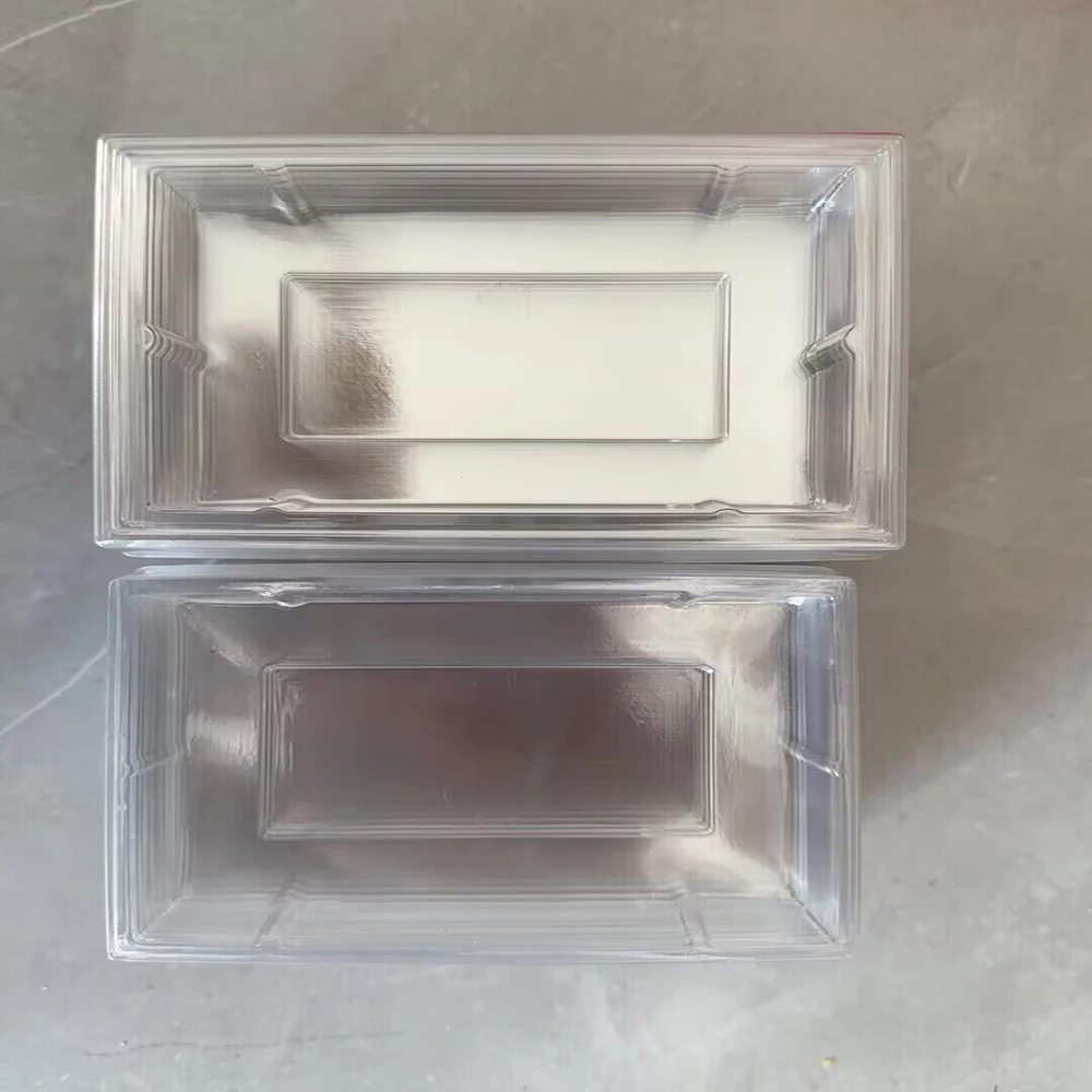 Plastikowa przezroczysta tacka deska do kartridż z grą F C skrzynki wkładka wewnętrzna