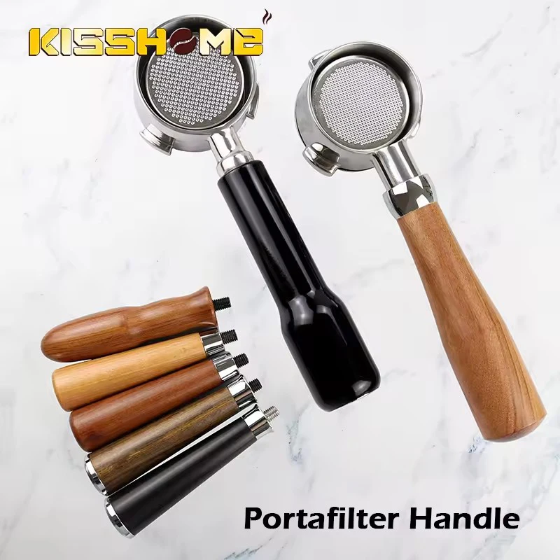 Kaffee Siebträger Griff M10 Massivholz Espressomaschine Siebträger Ersatzteil Modifizierte Griffe Barista Zubehör