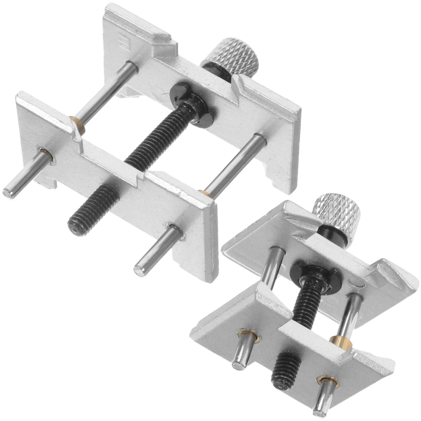 

2pcs Watch Repair Tools Metal Adjustable Clamp Large Remover Case Movement Opener For Watches Jewelry Craft Hobby