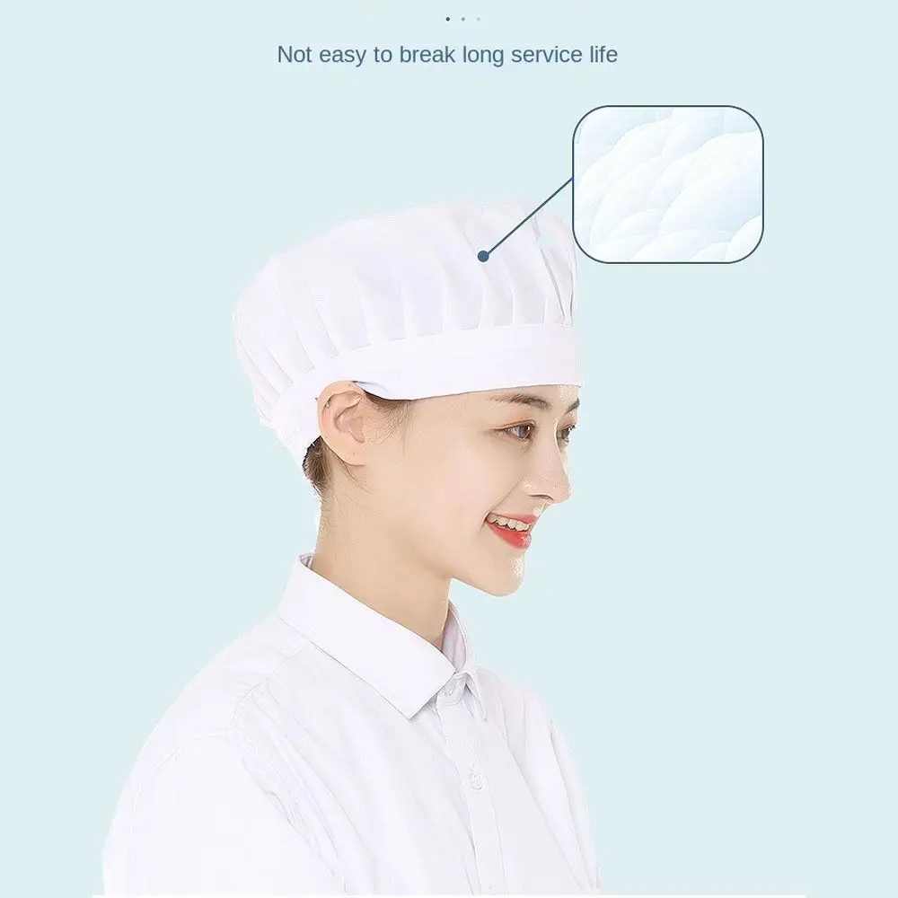 Шикарные сетки для волос, рабочая шляпа, сетчатая рабочая одежда, шляпа шеф-повара, дышащая, дымозащитная, пылезащитная, гигиеническая шапка для приготовления пищи, общественного питания
