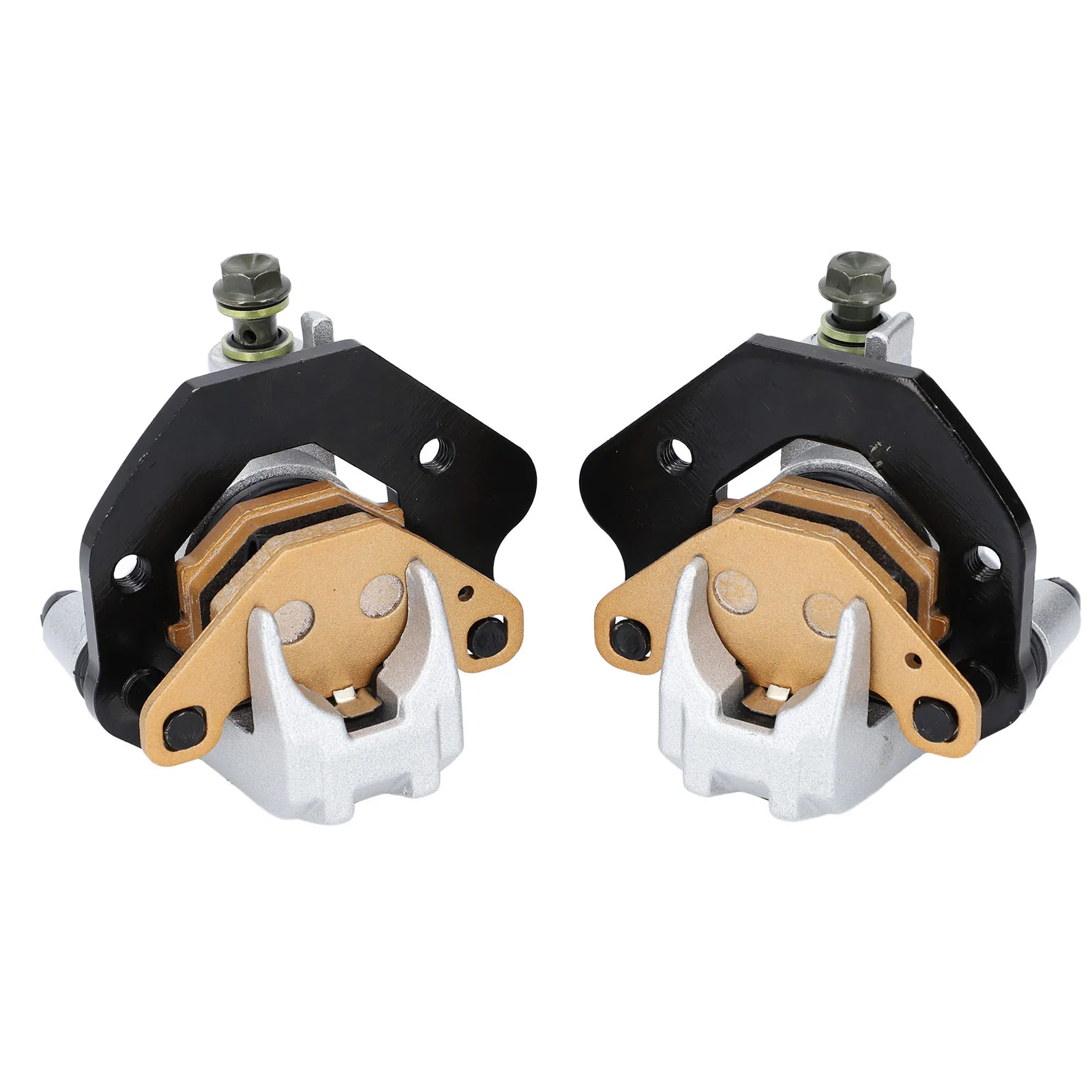 

Pair of Front Brake Calipers w/Pads for Kawasaki Bayou 300 2x4 (1988-2004) - Left & Right - Part# 43041-1520